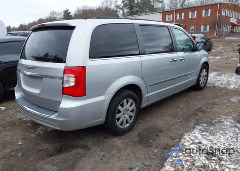 2012 Chrysler Town & Country Touring-L z USA, uszkodzony, nr VIN 2C4RC1CG0CR170835